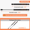 C16-23994 16 inch 55 lbs Gas Strut, 15.7" Gas Spring