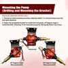 ENGINEMAN Universal 12 Volt Electric Fuel Pump 5-9 PSI, 35GPH,