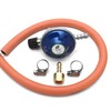 Compatible Replacement Gas 7/16 Canister Regulator Hose & 1/4 bsp