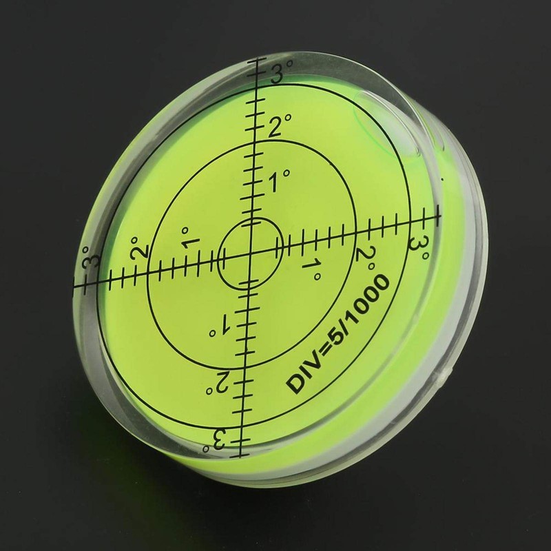 Fdit Nivel de burbuja Bullseye de 60 mm de alto,