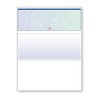 DocuGard Blue/Green Premier Prismatic Top High Security Check Paper -