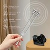 Sound Healing Tuning Fork Set – 128Hz, 256Hz, 512Hz for
