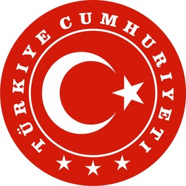 Nation Türkiye Turkey Sticker Map Sticker Car Motorcycle Biker L-067