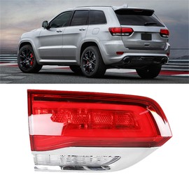 Silscvtt Rear Brake Tail Light Assembly Replacement for Grand Cherokee Laredo/Limited/Overland/Summit 2014-2021Driver Side Inner Tail Lamp 68110047AB CH2802105