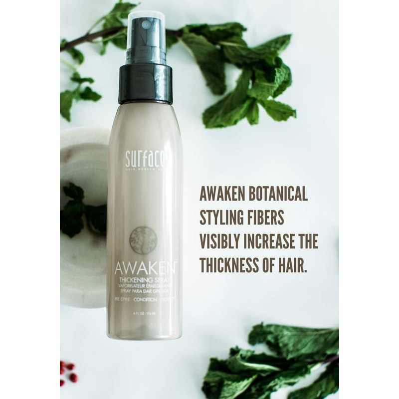 Surface Hair - Awaken Thickening Spray, Pre-Style Conditioning and Protection,
