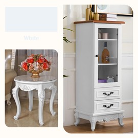 Jungarian Furniture Paint 32oz - Water-based & Low Odor No Sanding All-in-One - Matte Finish Indoor Outdoor Wood Paint for Cabinets, Doors, Tables and Dressers, White