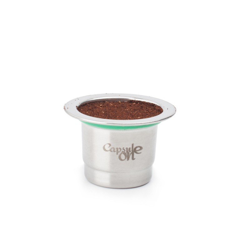 Two Usages Stainless Steel Fillable Coffee Capsules Reusable Coffee Capsule