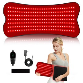 31.5''×14'' Red Light Therapy for Body, Eligible Infrared Light Therapy Pad, Dual Chip Grade 210 LEDs 660nm&850nm Infrared Light Therapy Wearable with Timer Remote Control