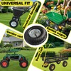 EAGWON 10" Heavy Duty 4.10/3.50-4 Pneumatic Tires & Wheel Set