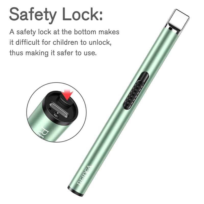REIDEA Lighter S4 Electronic Candle Lighter USB Rechargeable with Security