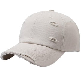 AIEOE 2025 Vintage Baseball Cap Men's Baseball Cap Distressed Baseball Cap, khaki, Unit size