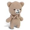 Red Heart Amigurumi Kit-Eddy The Bear, 1