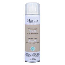 Martha Stewart 8oz Spray Paint, Matte Clear Sealer 8 Fl Oz
