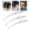 3 Pieces Dreadlocks Tool, Dreadlocks Interlocking Needles Crochet Needles, Interlocking
