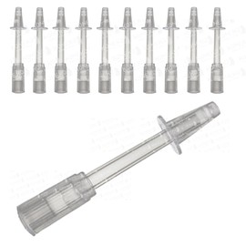 Koneko Syringe Injectors, 10 Pieces (Nozzle + Cap)
