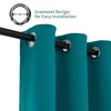 Pickluc Grommet Blackout Curtains 54 Inches Long 2 Panels, Light