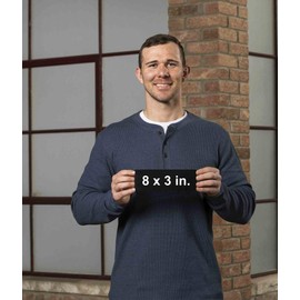 ComplianceSigns.com Mechanical Room Engraved Sign for Wayfinding, 8x3 in. Black on White Plastic