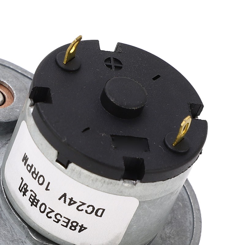 DC24V Gear Motor Aluminum Alloy Self Locking Speed Reduction Electric