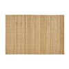 Rectangular Bamboo Table Mat 30 x 45 cm - Non-slip,