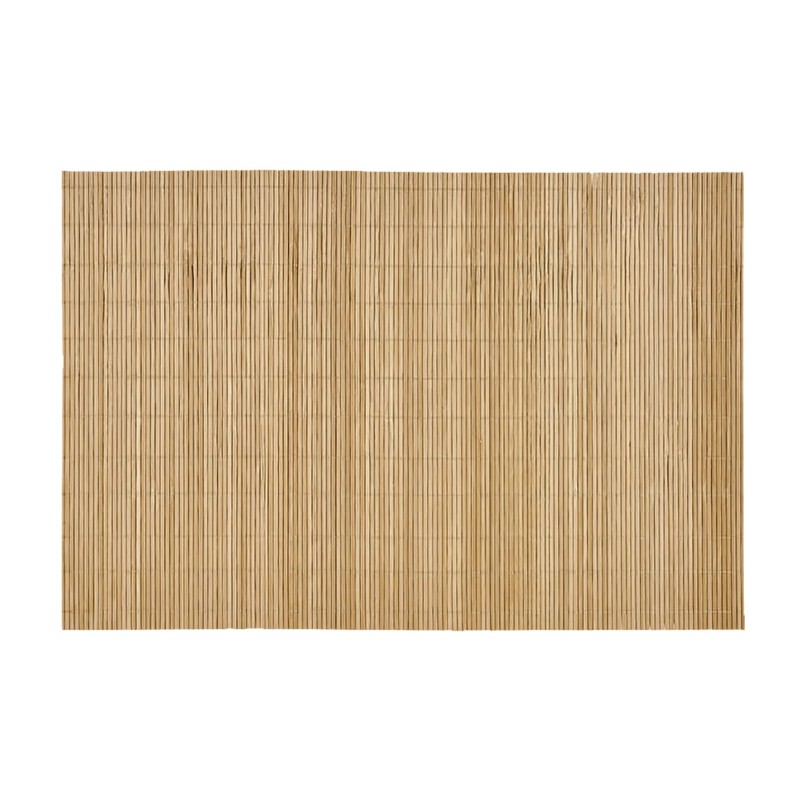 Rectangular Bamboo Table Mat 30 x 45 cm - Non-slip,