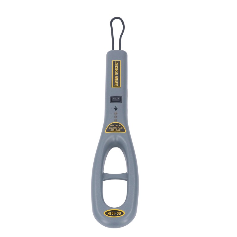 Handheld Metal Detector Sound Light Vibration Alarm High Sensitivity Metal