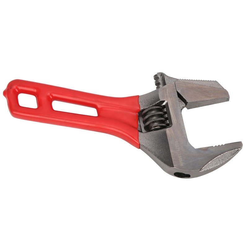 34mm Wide Jaw Adjustable Wrench Dual Purpose Portable Pipe Spanner