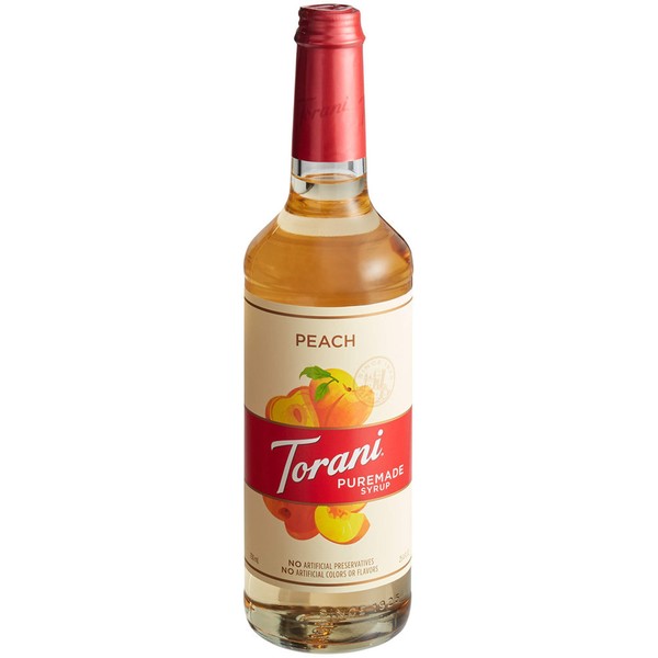 Torani Puremade Peach Syrup, 750 ml