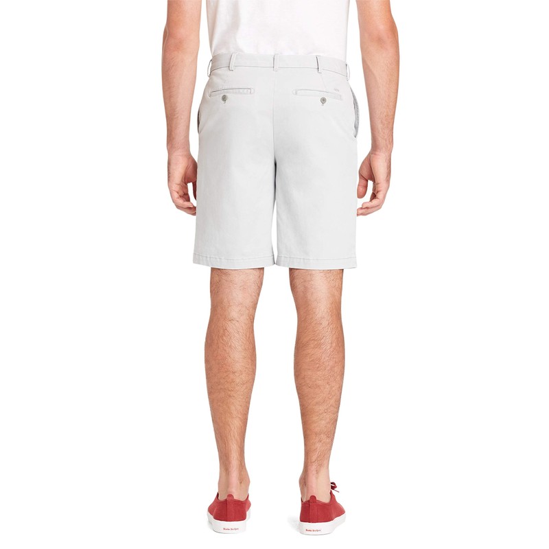 IZOD Men's Saltwater Stretch 9.5" Chino Shorts Shorts, high Rise,