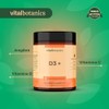 Vital Botanics Suplemento Alimenticio Vitamina Jengibre 200 Cápsulas 500 Multivitamínico