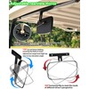 SLORIMOD Extra Wide Center Rear View Mirror for EZGO Golf