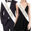 TTCOROCK Prom Kingâ€ and â€Œprom Queenâ€ Sashes â€“ Graduation Party