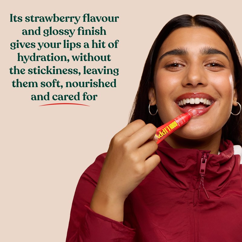 The Body Shop Born Lippy Strawberry Jam Glossy Hydrating Lip