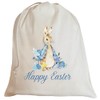 Second Ave Cute Blue Bunny Rabbit Easter Sack Bag Easter