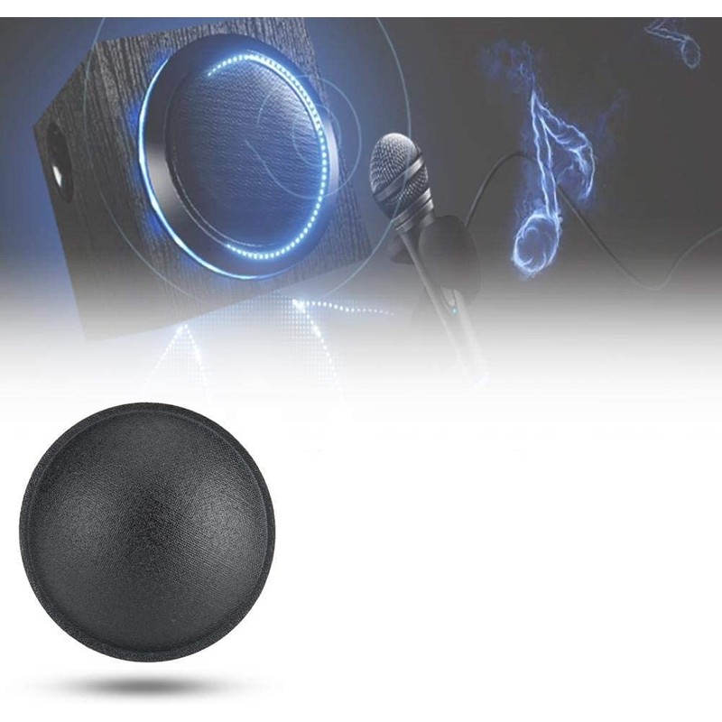 Fielect Speaker Dust Cap 65mm/2.5 inch Diameter Subwoofer Paper Dome