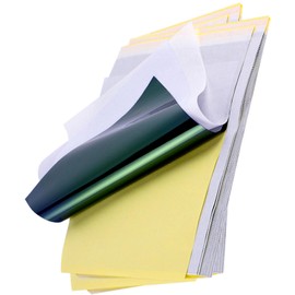 Tattoo Transfer Paper, Tattoo Stencil Paper for Tattooing 4 Layers Thermal Stencil Paper Compatible with Tattoo Printer and Hand-Drawn, A4 Size(8 1/4" x 11 3/4") 40 Sheets