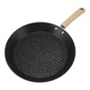 Round Frying Pan Universal Nonstick Flat Bottom Iron Grill Pan