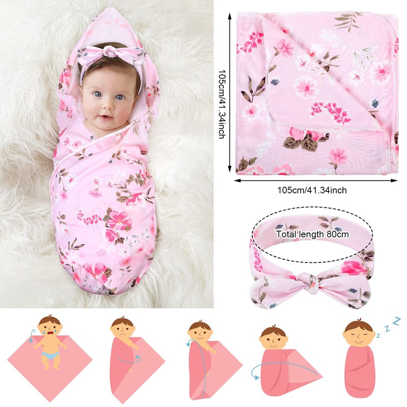 Mepase 5 Pcs Mommy and Me Hospital Matching Outfits Baby