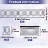 ANCIRS 6 Pack Hair Finishing Fixer Comb, U Shape Hair