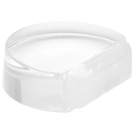 Floor doorstop CLEAR "L40mm/H14mm"