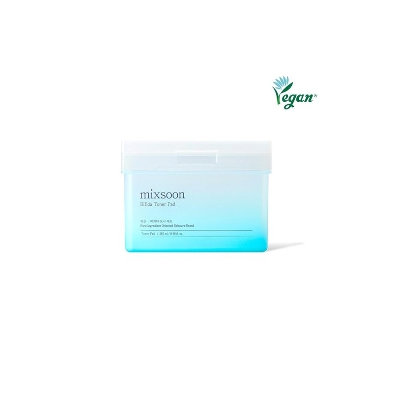 Mixsoon Bifida Toner Pad / 믹순 비피다 토너 패드