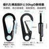5 Pcs Carabiner Mini Carabiner Snap Hook SUS420J2 Stainless Steel