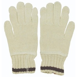 Fukutoku Sangyo #1100 Pure Cotton Cuff Gloves, 10.2 inches (26 cm), Set of 12 Pairs