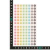 82388-006 Notebook/Sticker, Feel Sticker [Face Pattern]