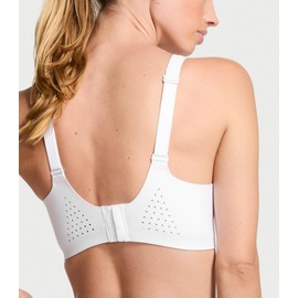 Victoria's Secret Women's VSX Featherweight Max Sports Bra, High Impact Wireless, VS White, 32DDD