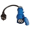 Mennekes CEE Plug Adapter Coupling 230 V Camping Boat H07RN-F
