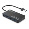 T Tersely 4-Port USB 3.0+2.0 Hub, Ultra Slim High Speed