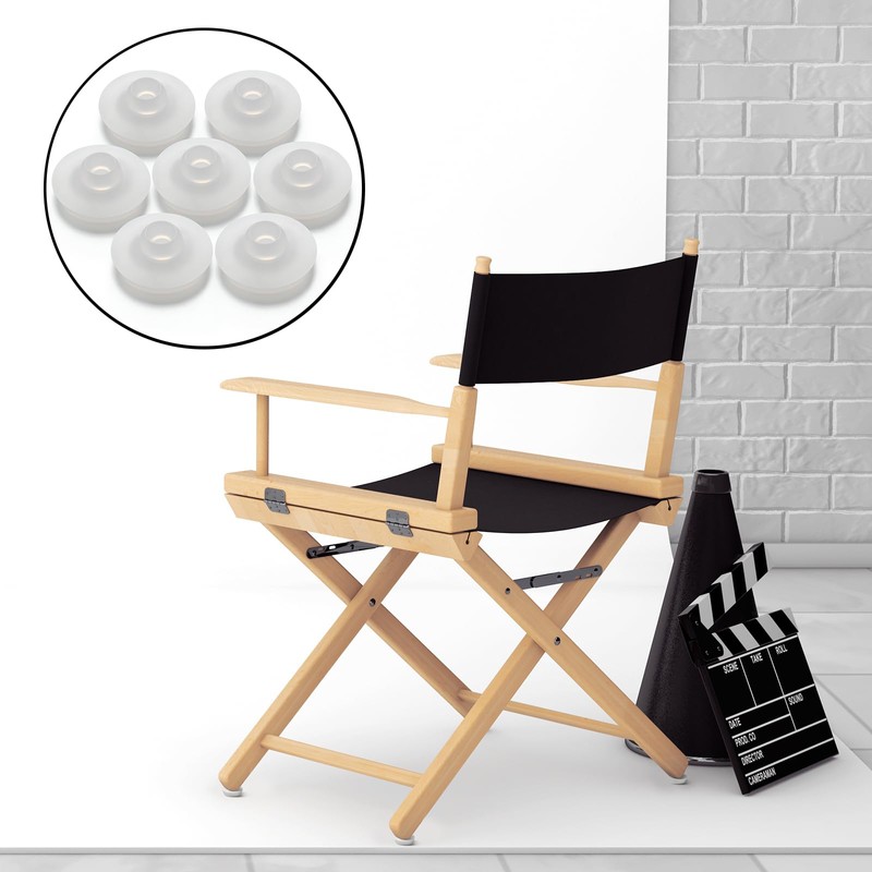 Chunful 8 Pcs Replacement Foot Glides Directors Chair Replacements Chair