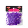 300 Purple Loom Bands Refill Pack with Hook Tool and