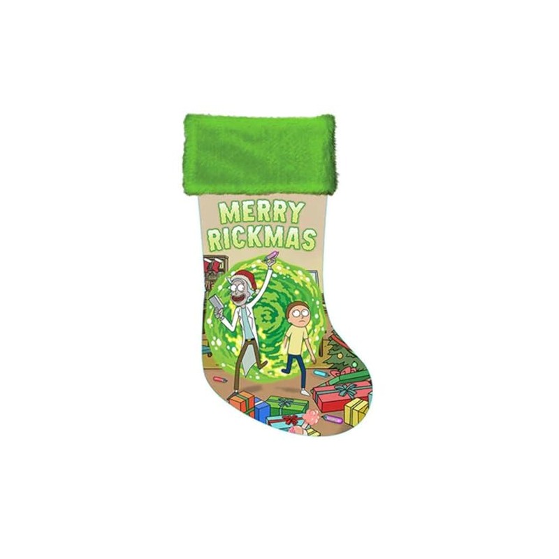 Rick and Morty Satin Stocking
