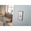 Franklin Brass W35067-SN-C Classic Beaded Triple Decorator Wall Plate/Switch Plate/Cover,